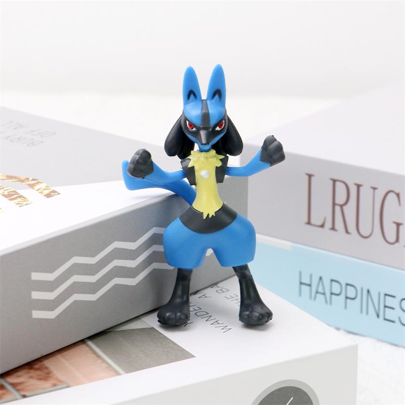 Charizard Lucario Meowth Kyogre Mewtwo Figures Model Toys Blastoise Leafeon Flareon Solgaleo PVC Action Model Dolls Gift