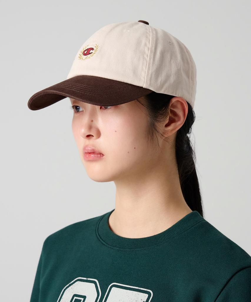 Champion C-Logo Colorblock Ball Cap Brown