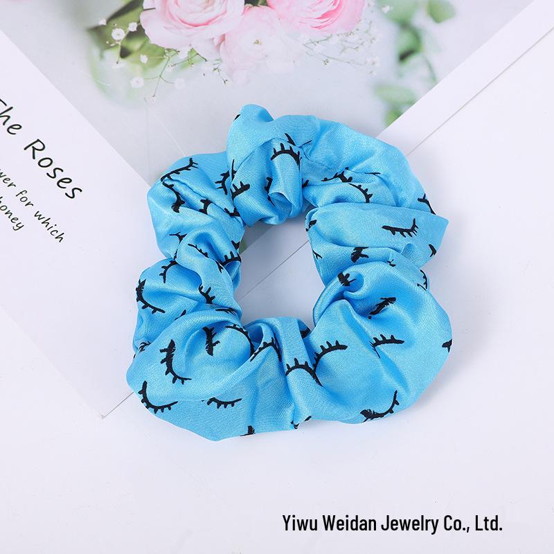 European & American Fashion Silk Hair Ties & Headbands for Women - Customizable Logo