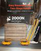 VEVOR Machine Skate, 6T Machinery Skate Dolly, 13228 Lbs Machinery Moving Skate