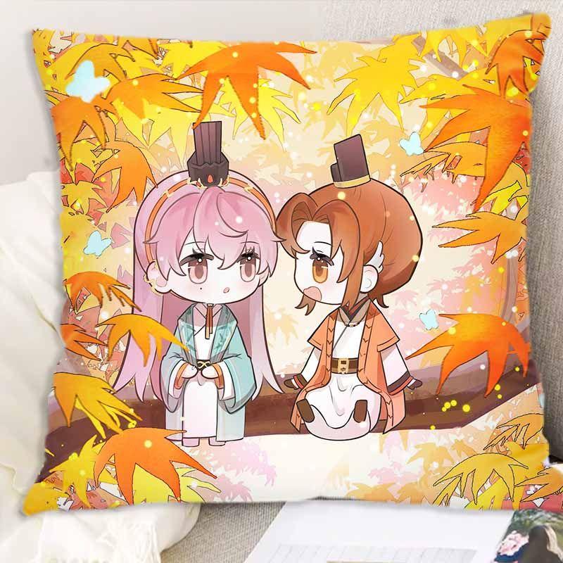 1pc Code name - Yuan Pillow Guang - Lingwang animation 2D pillow case Customized student dormitory bedroom bedside pillow case