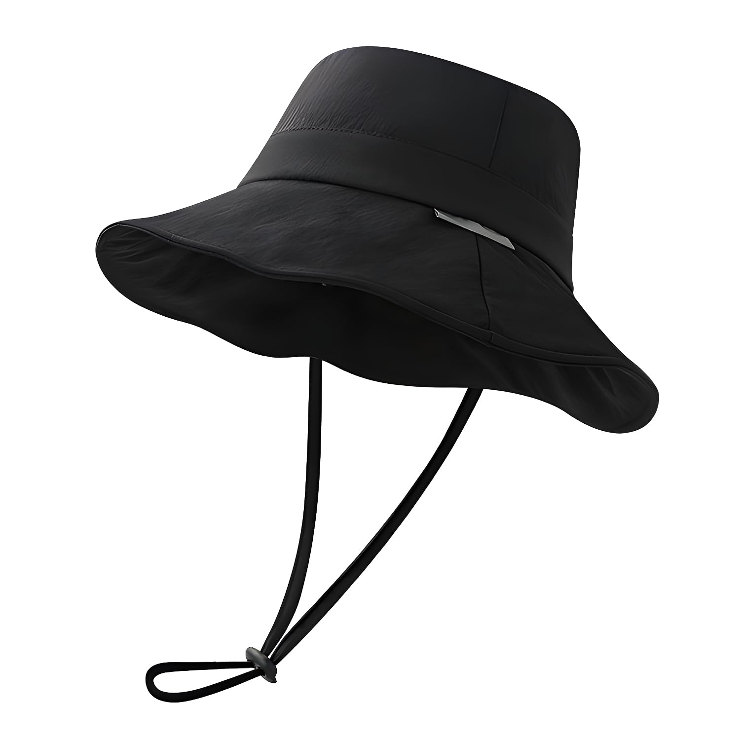 UV Slimming Complete Sun Wire Adjustable Chin Suitable for Washable Number [Lhyxuuk] Women s Hat, Protection, Breathable, Effect, Water-Repellent, чёрный