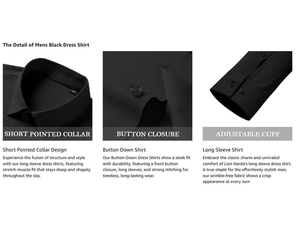 Seamless High Elasticity Four-Way Stretch Wrinkle-Free Men's European Size Shirt