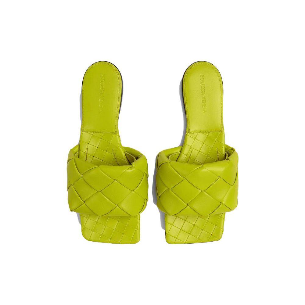 Bottega Veneta  The Lido Sandal Kiwi Women Sneakers Green 608853VBSS07278