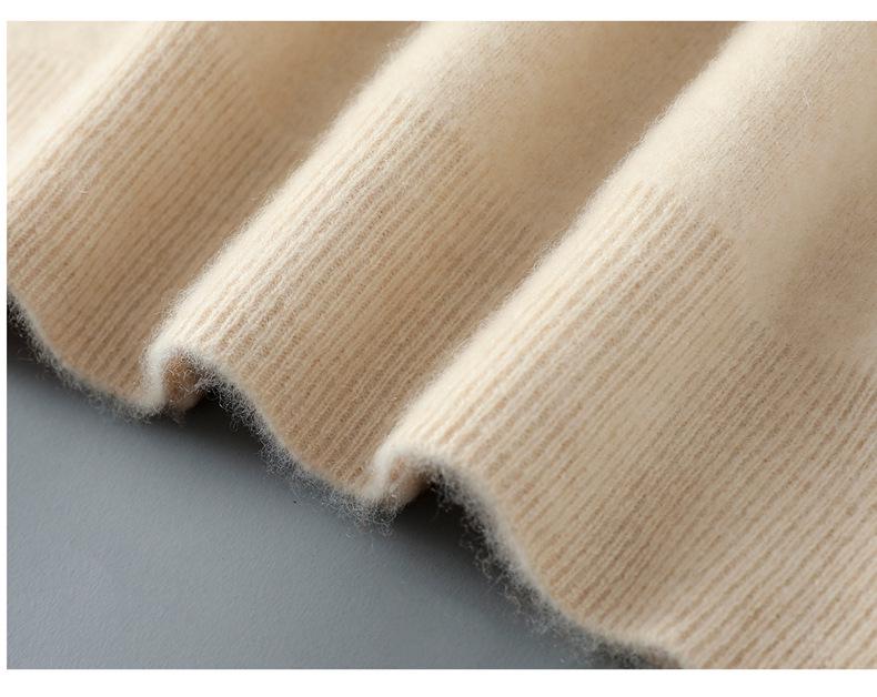 Herren Wollpullover mit Rundhalsausschnitt - Weich, Locker und Bequem Vielseitige Strickware für Herbst und Winter