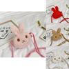 Cute Bunny Plush Shoulder Bag For Kids Cartoon Anime Rabbit Snack Bag