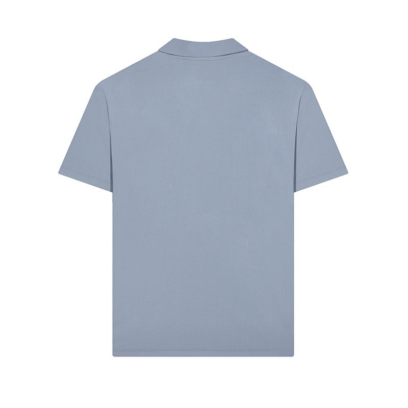 New FILA Polo Shirts Men's Dark Stone Blue F51M427107ABU