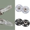 10Pcs Plastic Snap Buttons Invisible Sewing Button Fasteners For Handmade Garments Clothing Repair Sewing Accessories