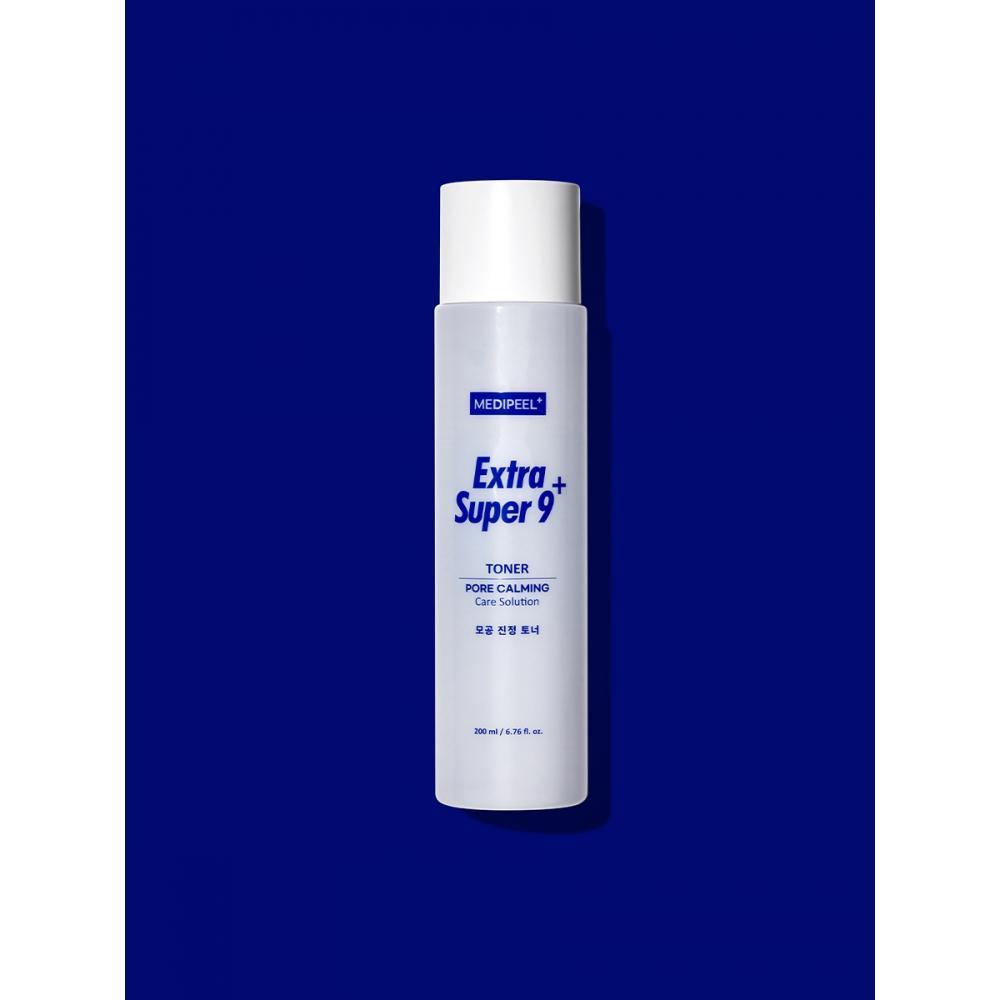 

MEDI-PEEL Extra Super 9 Plus Успокаивающий тонер для пор 200 мл / Успокаивающий, Увлажняющий, Корейская косметика, K-beauty