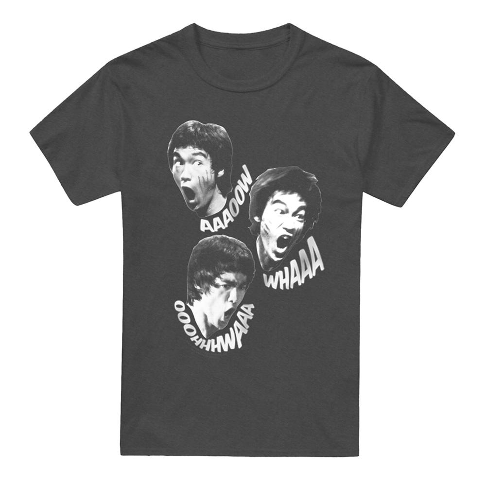 Bruce Lee Unisex Adult Sounds Of The Dragon T-Shirt