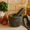 Marble Mortar for Grinding Spices, 1 Piece