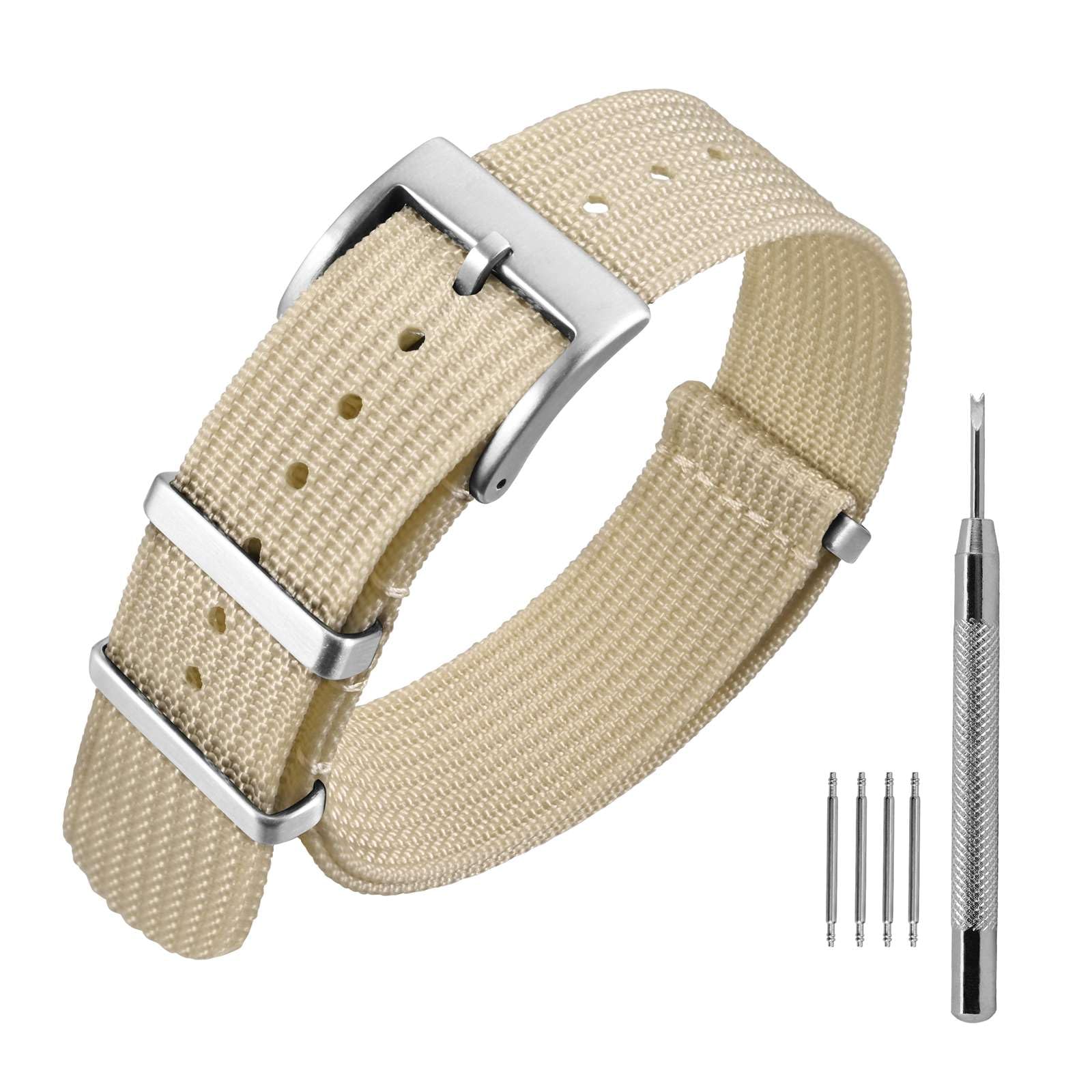 

ANNEFIT Belt, Nylon Watch Band, Military Watch Replacement Band, Nylon 22mm