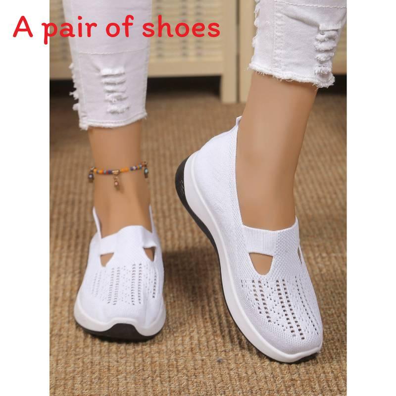 Casual Womens Breathable Mesh Slipon Shoes For Summer Comfort And Walking