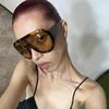 New YK large-frame sports protective sunglasses, personalized trend sunscreen sunglasses are unisex