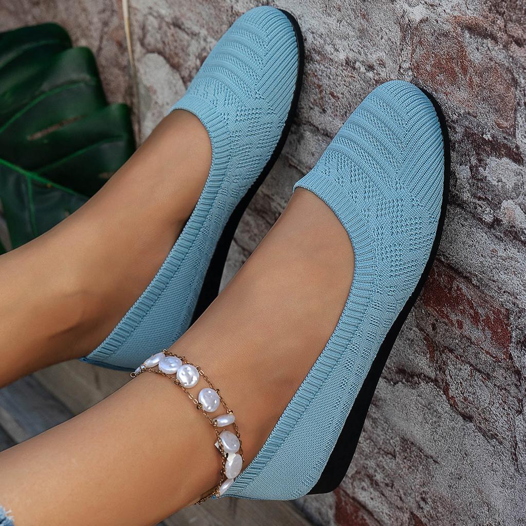 Casual Tennis Shoes For Women Women'S Solid Color Thin Soled Slip Low Cut Flat Shoes Fashionable Fabric Upper TêNis Feminino