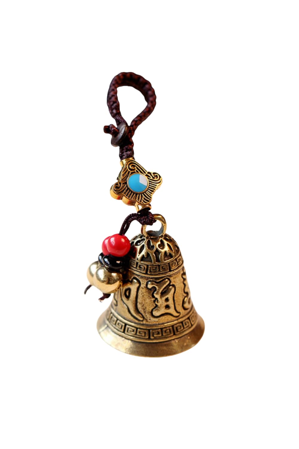 

YFFSFDC Feng Shui Wind with Five Emperors Good Peace of Protection from Good Feng Shui Good Good Keychain Chime, Brass, Coins, Luck, Mind, Wealth,