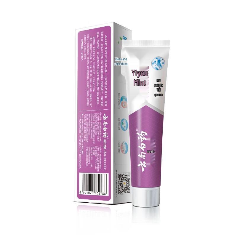 Yunnan Baiyao Jinkoujian Probiotic Mint Toothpaste