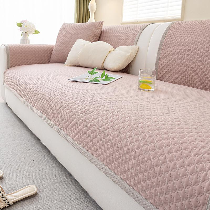 

Cool Feeling, High Feeling, Summer And Summer Sofa Cushion New One-Piece Seat Cushion, Cream Wind Cover Towel 70*70cm