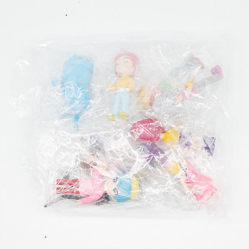 10 szt./zestaw K-pop Demon Hunters Anime Figurka Zabawki Model PVC Derpys Tiger Rumi Mira Zoey Sussy Figurka Lalka Fani Prezent Świąteczny