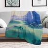 Dueling Peaks Throw Blanket Stain Resistant Cozy Warm Blanket