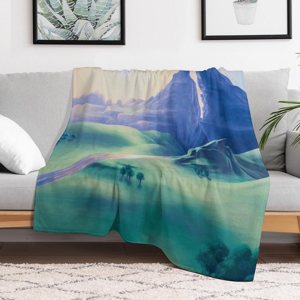 Dueling Peaks Throw Blanket Stain Resistant Cozy Warm Blanket