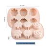 6-Cavity 3D Petal Cake Baking Mold