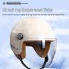 3C Certified National Standard Electric Scooter Helmet: Men's Transparent, All-Season, Universal Safety Half Helmet