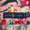 Ralph Lauren Classic Fit Pink Hibiscus Button-Down Shirt, Short Sleeve Tops S pinkUsed
