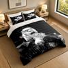 3Pcs Bedding SetEvil Dead Ash Williams Soft Bed Sheet and Two Pillowcases Home Bedroom Decor