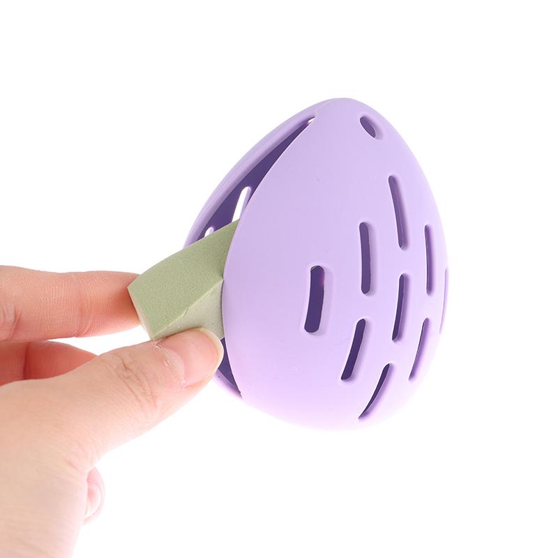 

Силиконовый держатель губки для макияжа Блендер для макияжа Дорожный чехол Стойка для сушки слоек