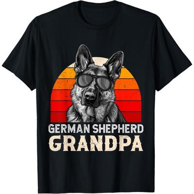 German Shepherd Grandpa German Shepherd Dog Men T-Shirt