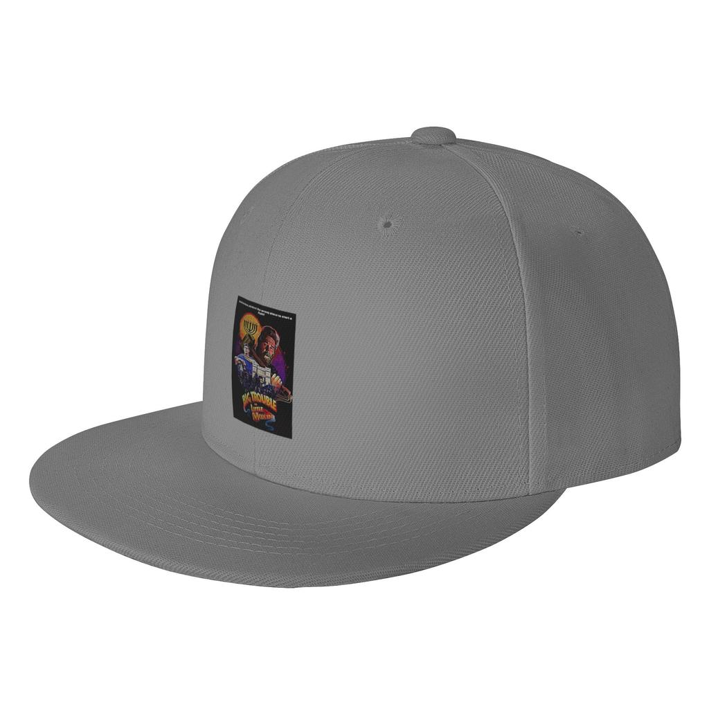 Fashion Big Trouble Flat Brim Sun Hat American Street Style Cap Unisex