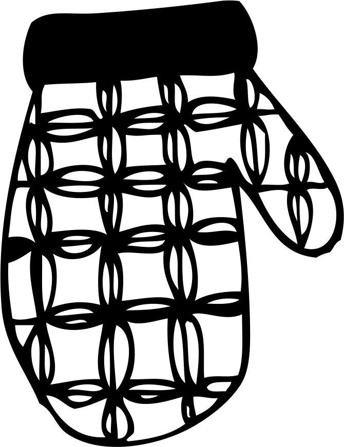 Printtoo Card Paper Art Hand Glove Design Brown Wooden Rubber Stamp Print Block-2 X 2