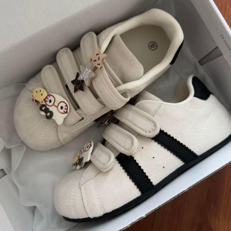 Нишевые кеды на липучках Kitty, новые осенние повседневные японские кеды для женщин, высококачественные, для студенческой вечеринки 35