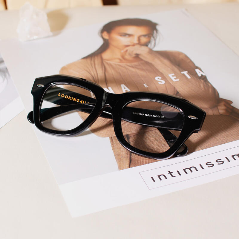 Low Classic 98309 Acetate Glasses Frame C1 Black