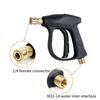 Multifunctional Pressure Washer Water Gun for Car Cleaning Hose Connector 14mm M22 Socket 1/4inch High Pressure Car Wash Tool