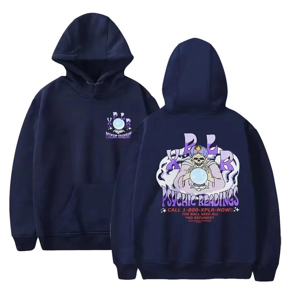 

XPLR Psychic Reading Hoodie Sam and Colby Merch Fashion long-sleeved men s and women s hoodie Sweatshirts Hip Hop Fall clothing 3XL
