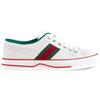 Gucci Tennis 1977 White Green Red Women's 645979 17L10 9060