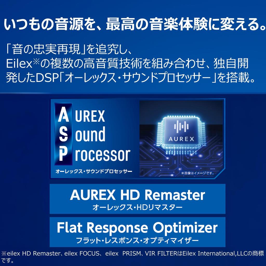Toshiba AUREX Kabelloses Lautsprechersystem AX-XSS100(K.) CD/FM