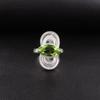 Peridot Gemstone 925 Sterling Silver Jewelry Handmade Ring For Engagement Gift RR-34-5