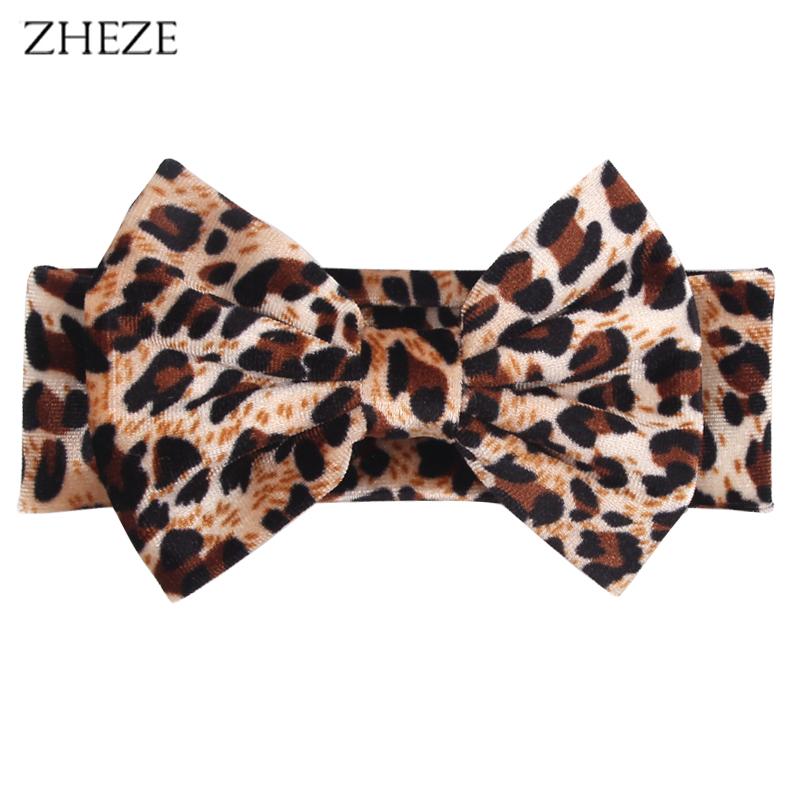 Baby Soft 5" Hair Bow Headband Kids Girls Velvet Headwrap Turband Toddler Photo Pro DIY Hair Accessories