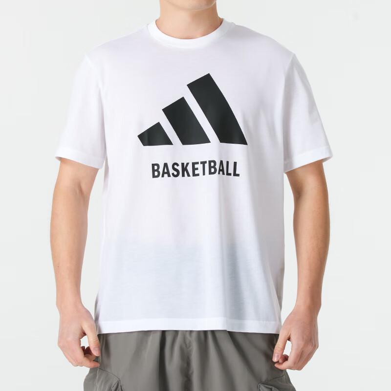 Adidas Men s Summer Loose Short Sleeve T-Shirt JI7099 M