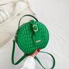 Summer 2023 New Arrival Women's Round Bags Multiple Colors With Inner Pocket
