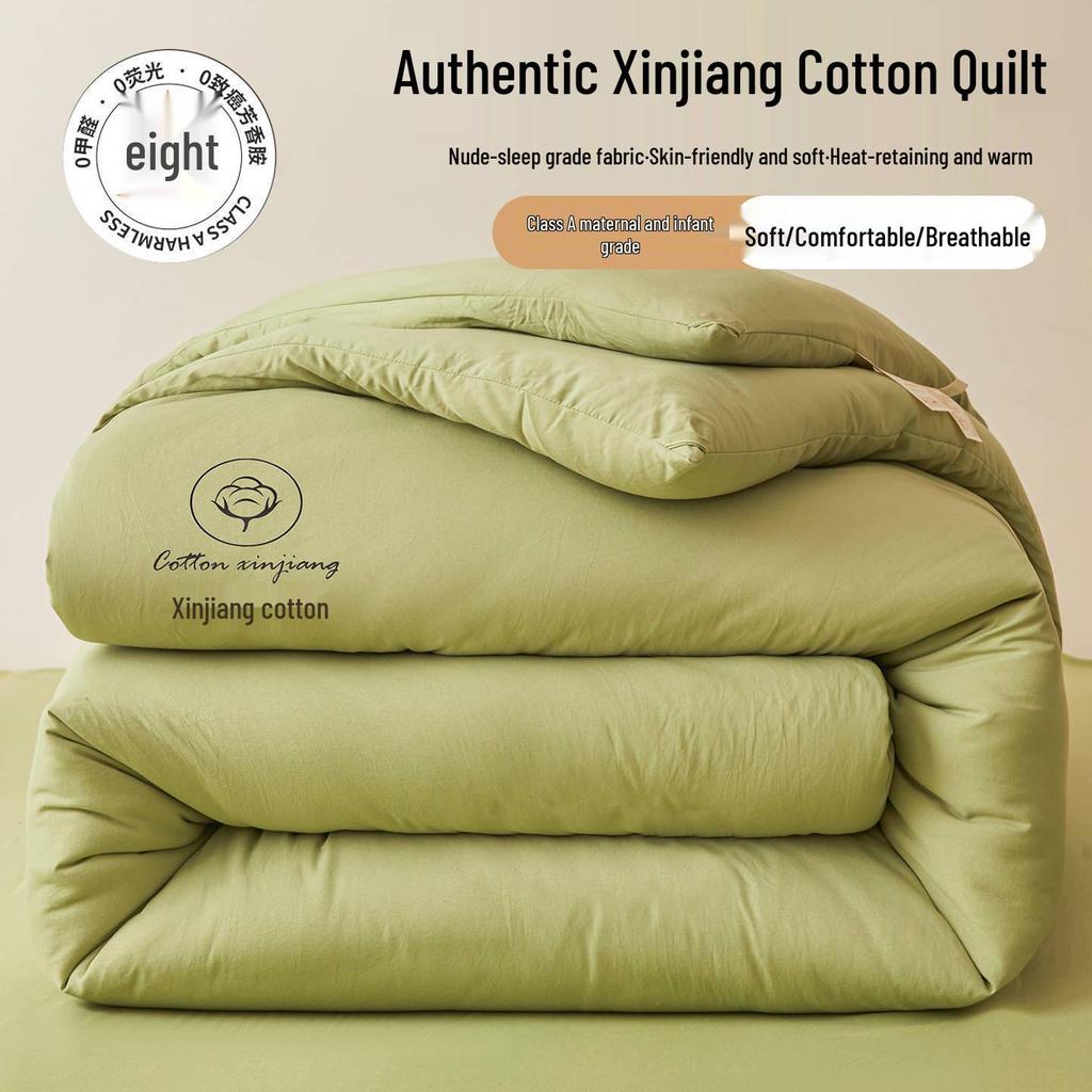 Xinjiang Pure Cotton All-Season Quilt: Thick Winter & Cool Summer
