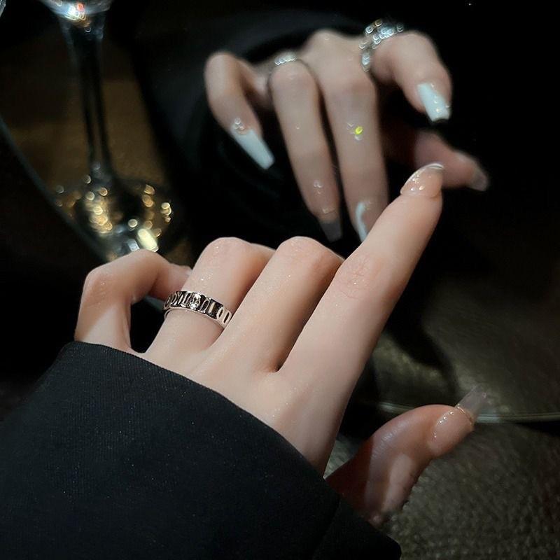 Light Luxury Premium Versatile Temperament Adjustable Ring Women'S Tide Niche Design Index Finger Ring