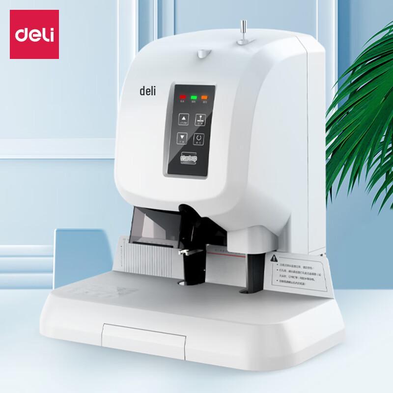 Deli 3880 Semi-Automatic Financial Document Binding Machine