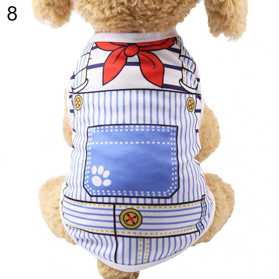 

Одежда для щенков и маленьких собачек с интересным принтом M