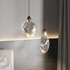 Modern Crystal Chandelier for Bedroom & Living Room - High-End Bedside Pendant Light
