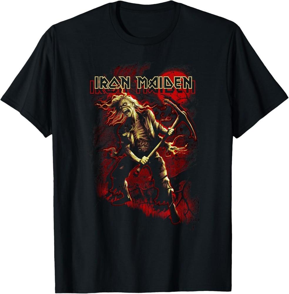 Iron Maiden - Breeg Red Graphic T-Shirt