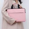Fashionable Solid Color Laptop and iPad Handbag for Business Meetings